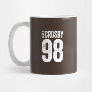 Maxx Crosby 98 - Text Style White Font Mug